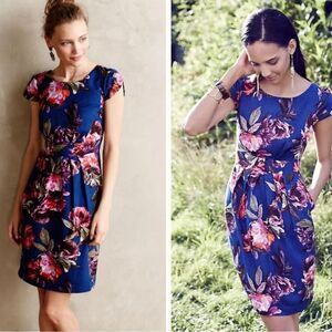 Anthropologie Moulinette Soeurs Rosado Floral Sheath Dress
